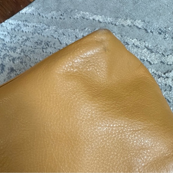 Tignanello Bag Tan Leather Purse Multi-Compartment Handbag 2 Handle Shoulder Bag - Picture 12 of 15